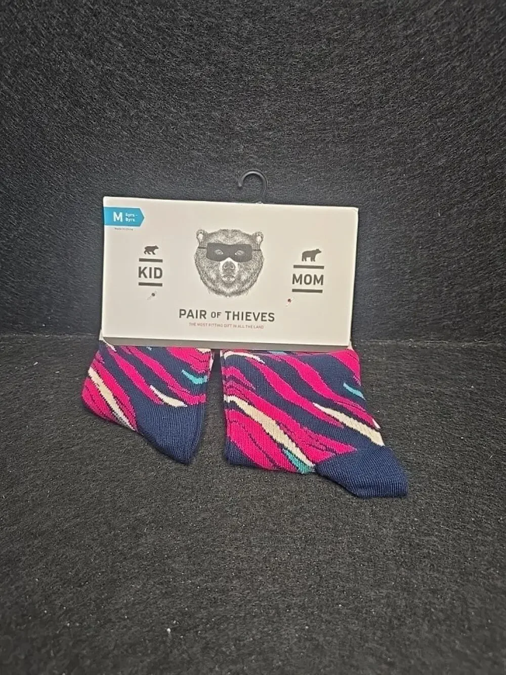 Pair of Thieves Twinsies Sock Set Mom & Kid Size Woman 6-10 Child Medium NWT